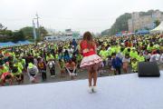 제9회반기문마라톤대회치어리더공연및 준비운동